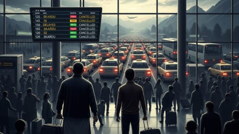 Asad Qaiser, Saad Rafique miss Skardu flights amid airport traffic blockade
