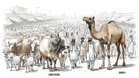 Cattle markets across Pakistan see massive rush ahead of Eid-ul-Adha