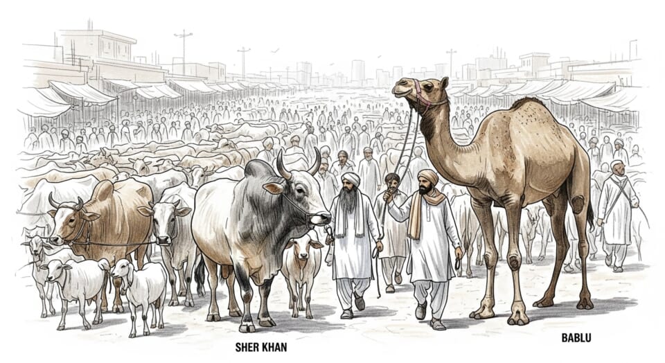 Cattle markets across Pakistan see massive rush ahead of Eid-ul-Adha