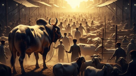 Cattle markets see skyrocketing prices and heavy crowds ahead of Eid