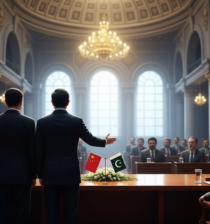 Chinese Delegation Visits Pakistan’s Parliament on 75th Anniversary