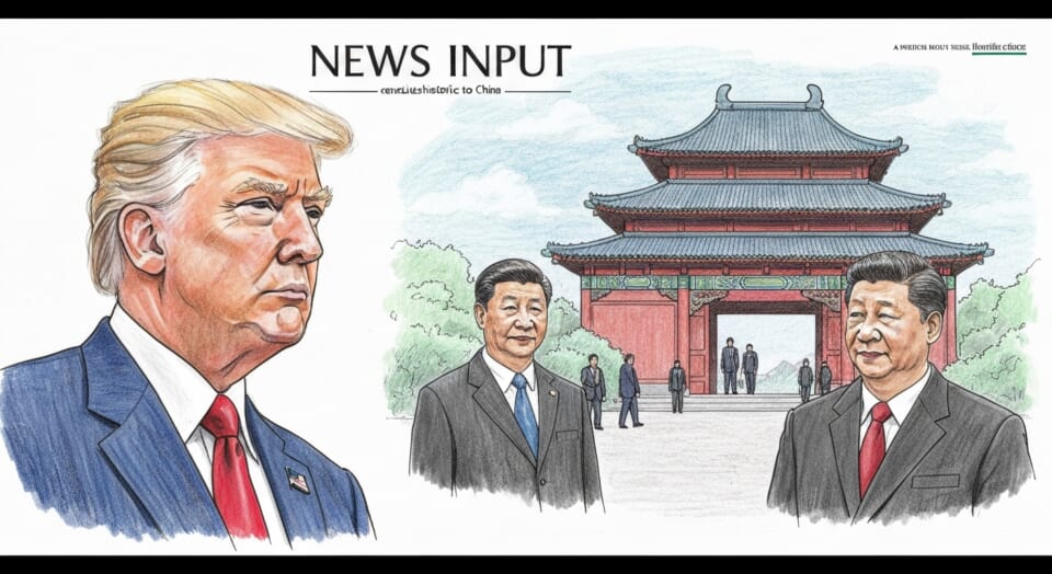 Donald Trump concludes historic visit to China