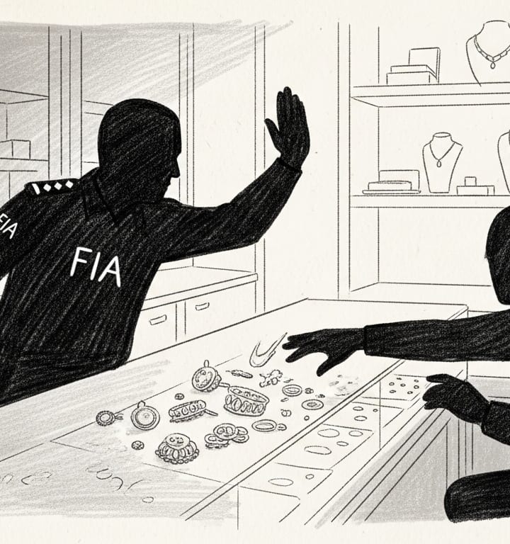 FIA raids Karachi jewelry shop; trader alleges assault