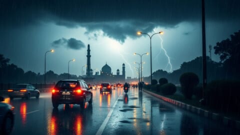 Heavy rain lashes Lahore; CM Maryam Nawaz orders high alert