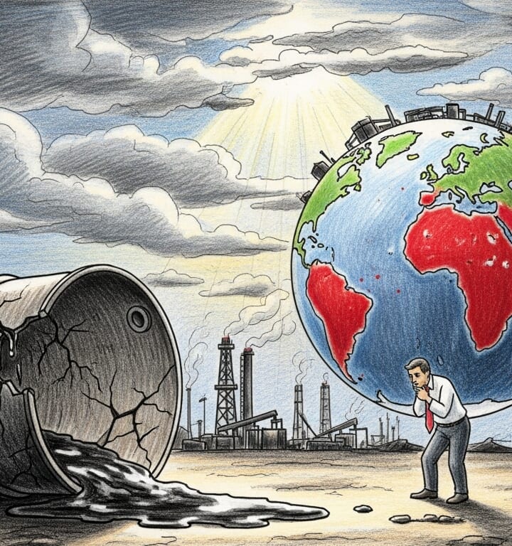 International Crude Oil Prices Decline Amid Global Stock Warnings