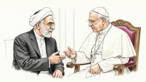 Iranian President Pezeshkian holds talks with Pope Leo XIV
