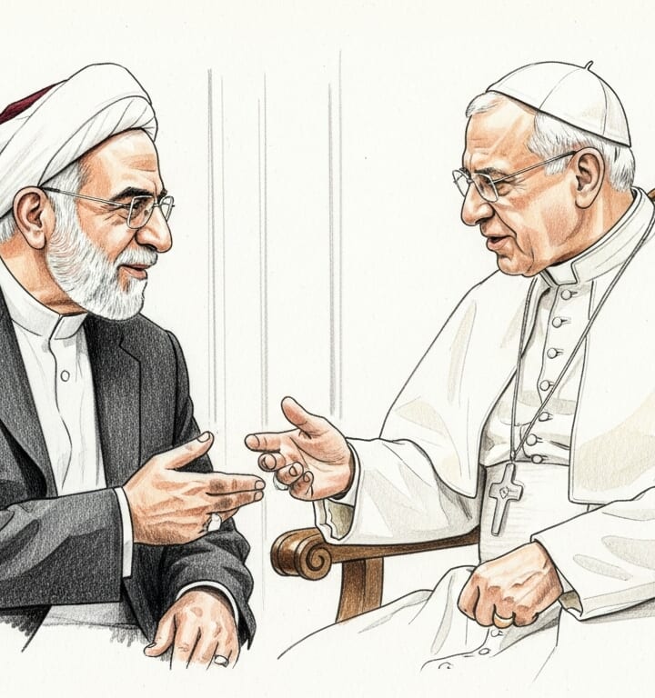 Iranian President Pezeshkian holds talks with Pope Leo XIV
