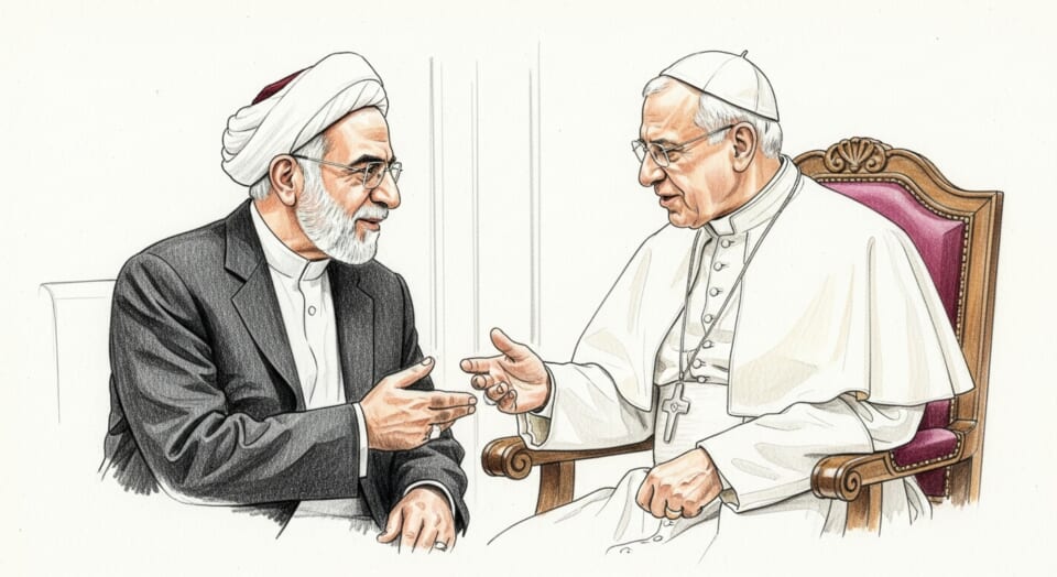 Iranian President Pezeshkian holds talks with Pope Leo XIV