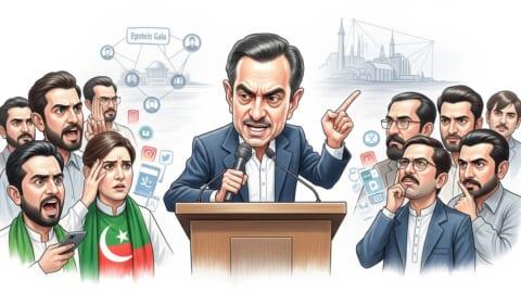 Khawaja Asif comparison of Anmol Pinky triggers political debate