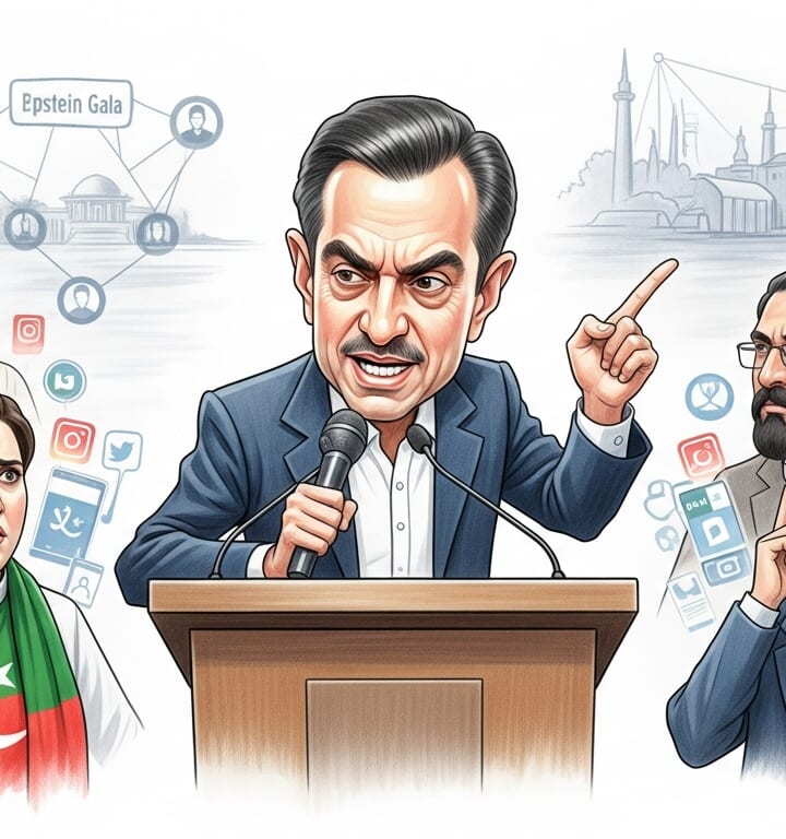 Khawaja Asif comparison of Anmol Pinky triggers political debate