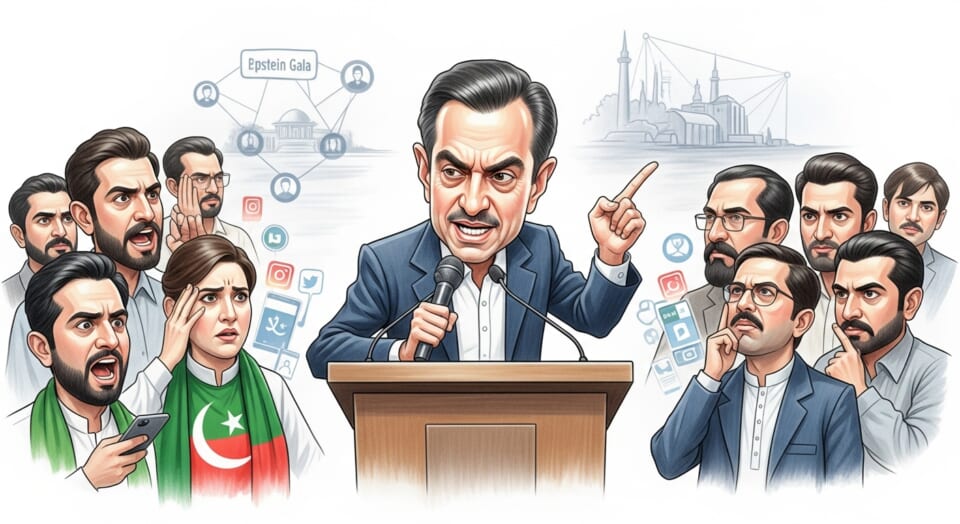 Khawaja Asif comparison of Anmol Pinky triggers political debate