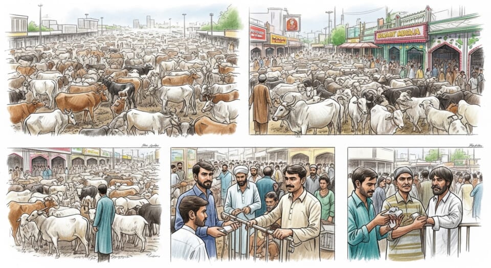 Livestock Markets Open Across Pakistan Ahead of Eid-ul-Adha 2026