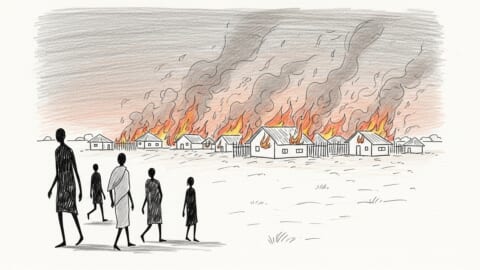 Love Marriage Sparks Tribal Violence, Village Burned in Jacobabad