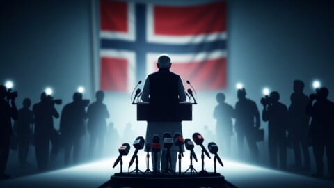 Narendra Modi faces tough questions during Norway press conference