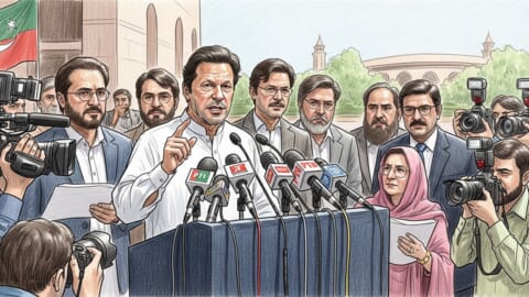 Opposition leaders hold press conferences for Imran Khan’s release