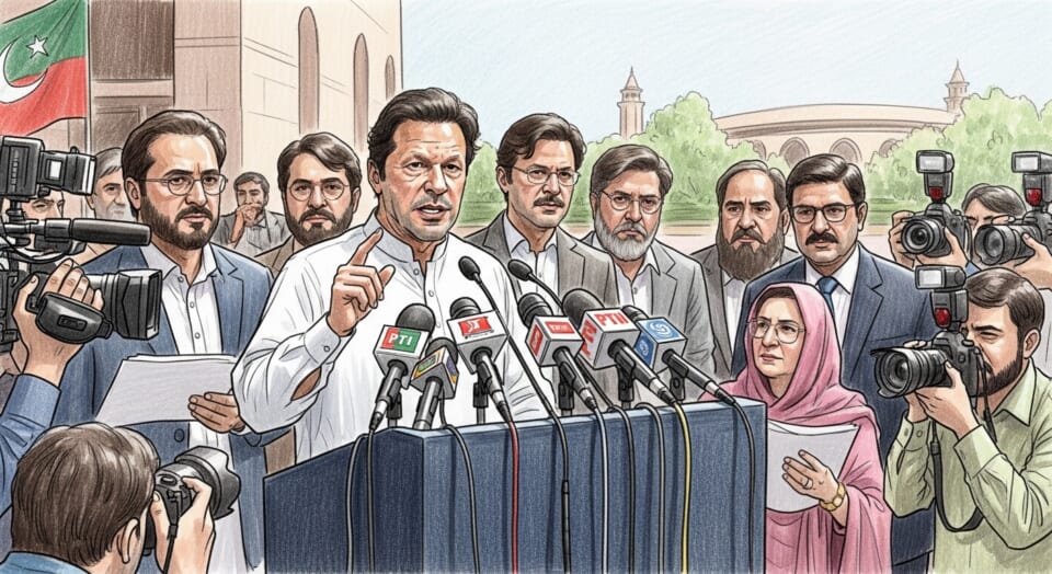 Opposition leaders hold press conferences for Imran Khan’s release