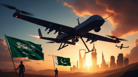 Saudi Arabia Shoots Down Multiple Drones Fired From Yemen