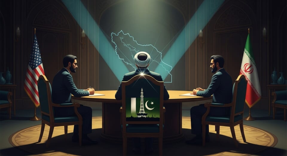 Pakistan mediates US-Iran talks as Mohsin Naqvi visits Tehran