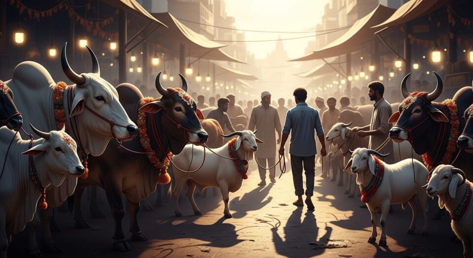 Public rushes to cattle markets for Eid ul Adha sacrificial animals