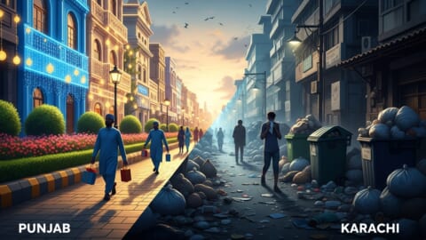 Punjab lauded for record Eid cleanup as Karachi struggles with waste