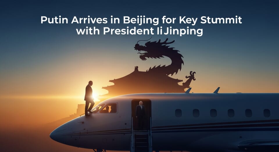 Russian President Vladimir Putin Arrives in China for State Visit