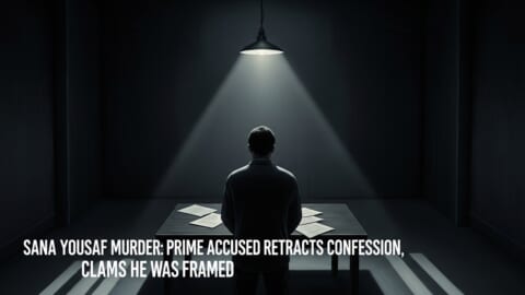Sana Yousaf Murder: Prime Accused Retracts Confession, Claims He Was Framed