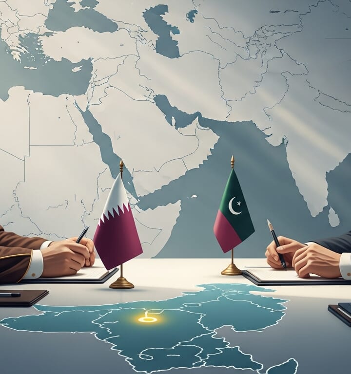 PM Sharif Discusses Regional Tensions with Qatari Counterpart