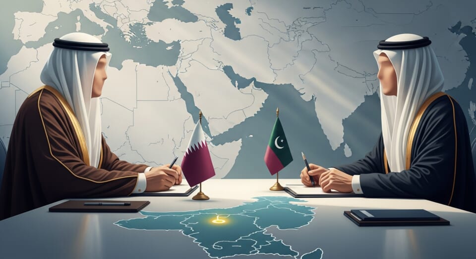 PM Sharif Discusses Regional Tensions with Qatari Counterpart