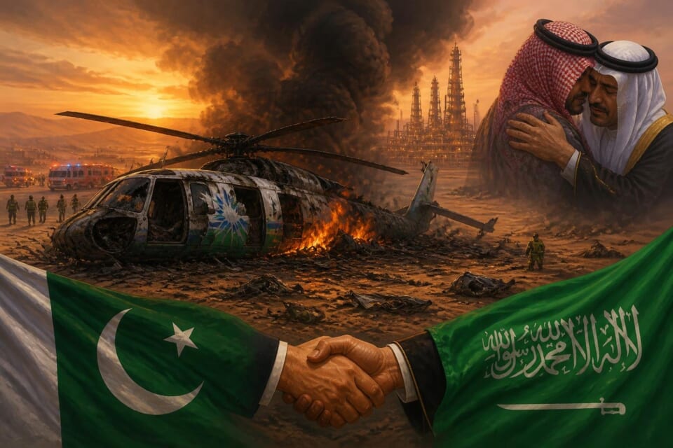 14 Dead in Saudi Aramco Helicopter Crash; Pakistan Expresses Condolences