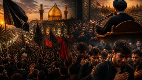 6th Muharram Azadari and Majlis Events Underway