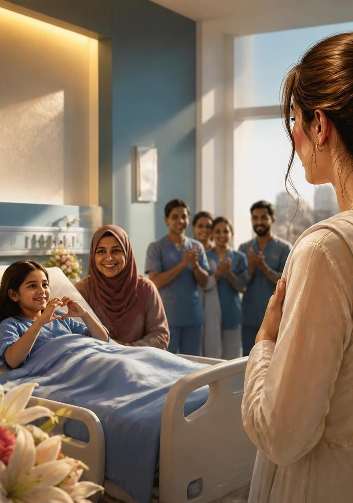 Actress Hania Aamir Donates Hospital Ward, Wins Hearts