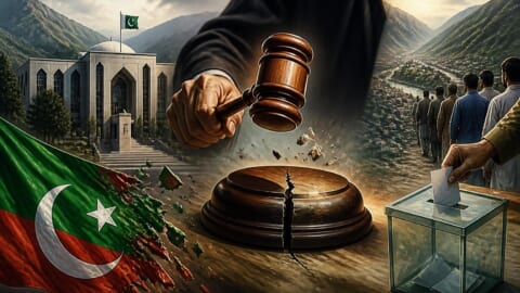AJK Supreme Court Suspends PTI’s Interim Registration Ahead of Elections