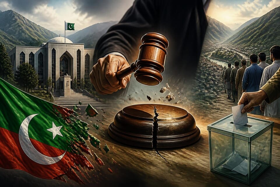 AJK Supreme Court Suspends PTI’s Interim Registration Ahead of Elections