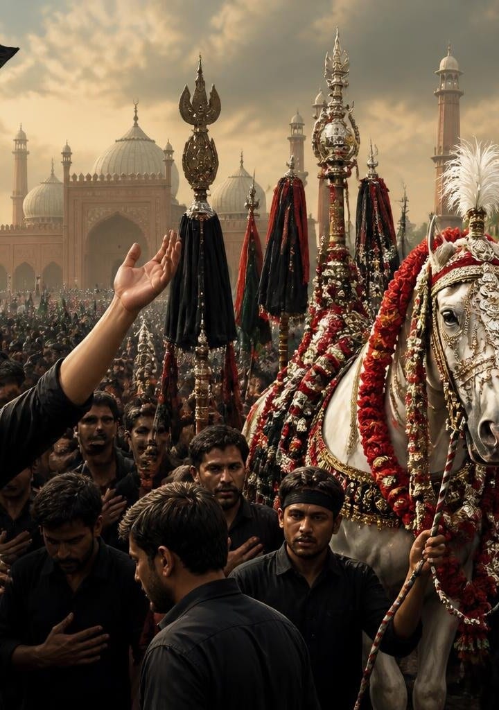 Ashura Processions Held in Lahore to Mark 10th Muharram