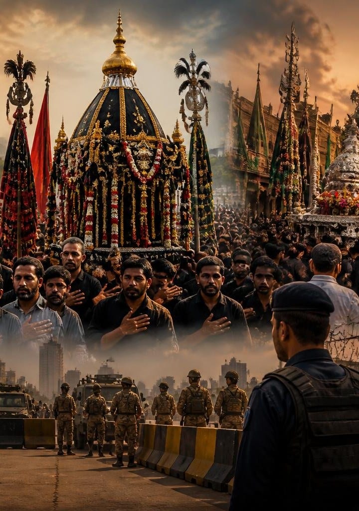 Youm-e-Ashura Observed Across Pakistan with Religious Devotion