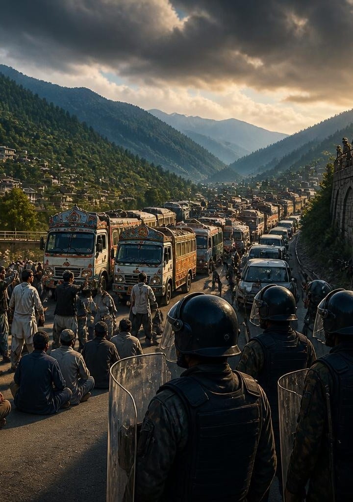 Azad Kashmir Tensions Escalate Amidst Protests and Warnings