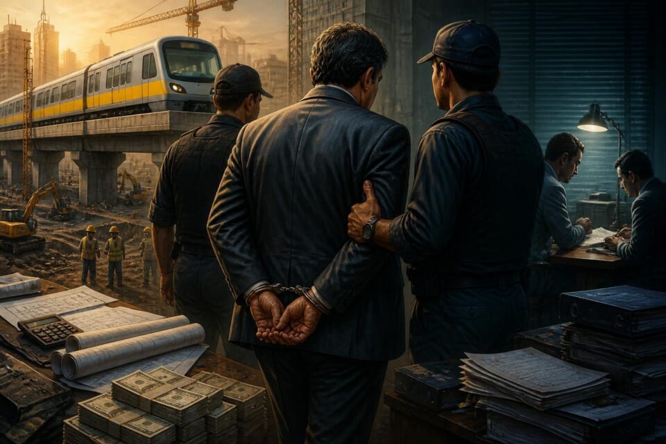 Big Arrest in Yellow Line Corruption Case