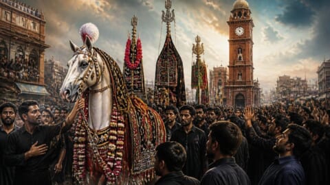 Central Ashura procession held in Faisalabad