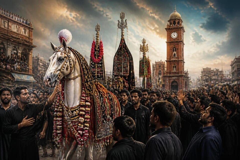 Central Ashura procession held in Faisalabad