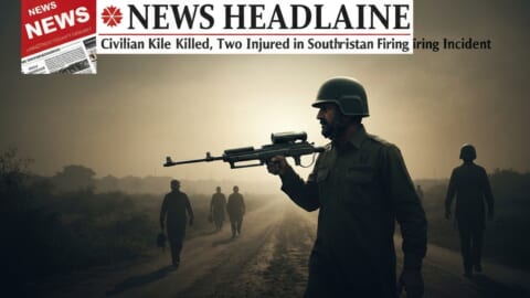 Civilian Killed, Two Injured in South Waziristan Firing Incident