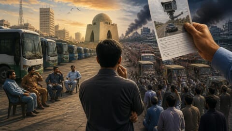 Conflicting Reports Emerge on Karachi Transport Strikes