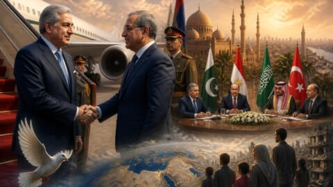 Dar in Cairo for Four-Nation ‘R-4’ Meeting on Regional Security