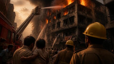 Deadly Fire in Northern India Claims Children’s Lives