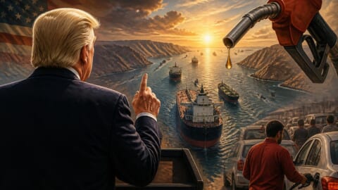 Donald Trump’s Hormuz Strait Claim Sparks Petrol Price Hopes