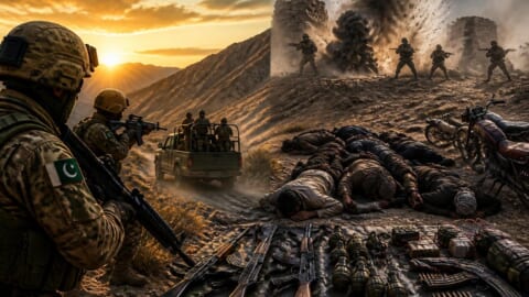 Eight Terrorists Killed in Balochistan Intelligence Operations, ISPR Says