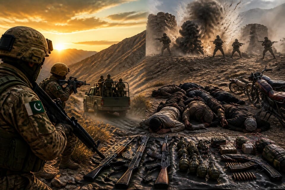 Eight Terrorists Killed in Balochistan Intelligence Operations, ISPR Says