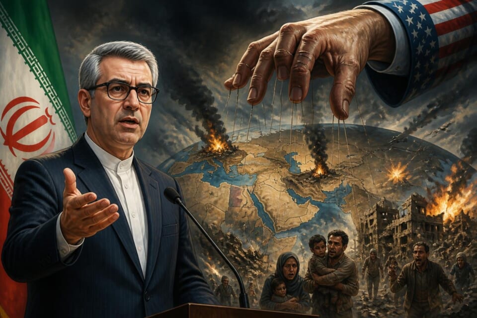 Esmaeil Baqaei criticises US statements, blames interference for wars