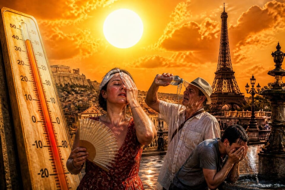 Extreme heatwave hits Europe, France records temperatures over 44°C