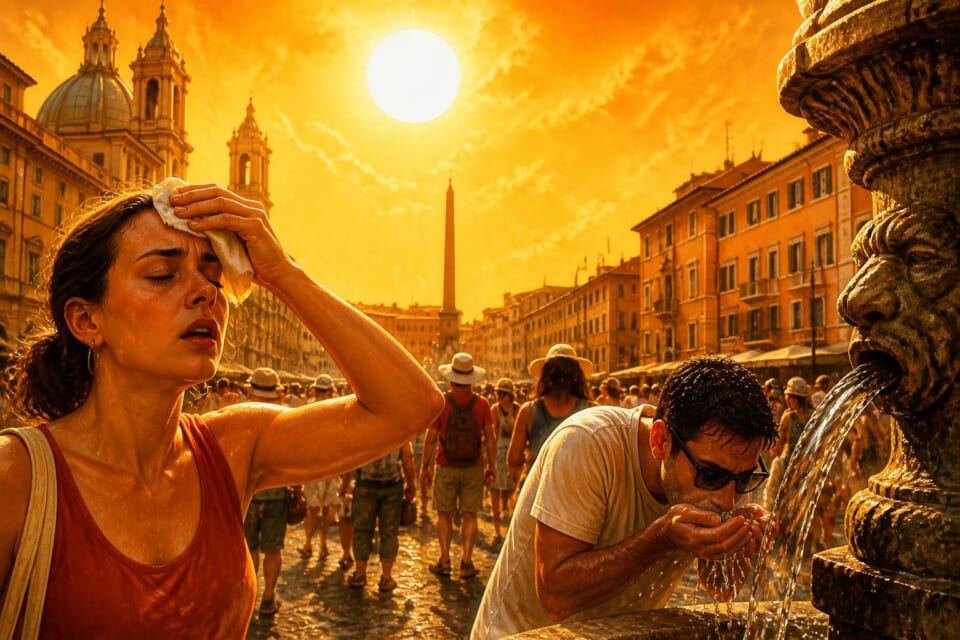 Extreme Heatwave in Europe Sees Temperatures Hit 42°C