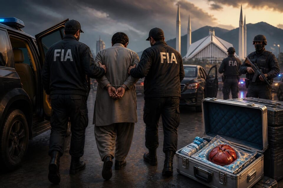 Five Arrested in Islamabad Over Alleged Organ Trafficking